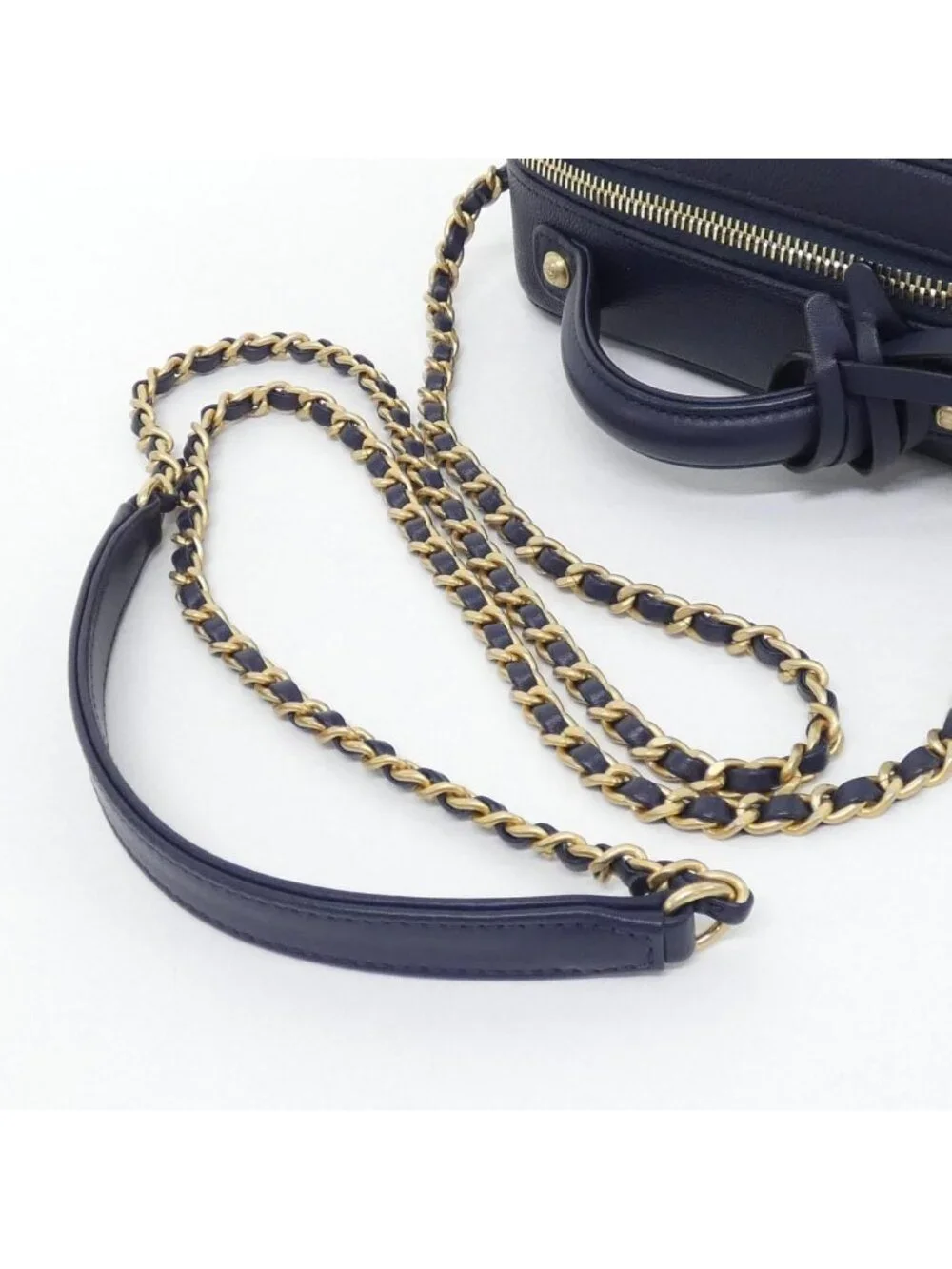 Chanel Bag Handbag Navy